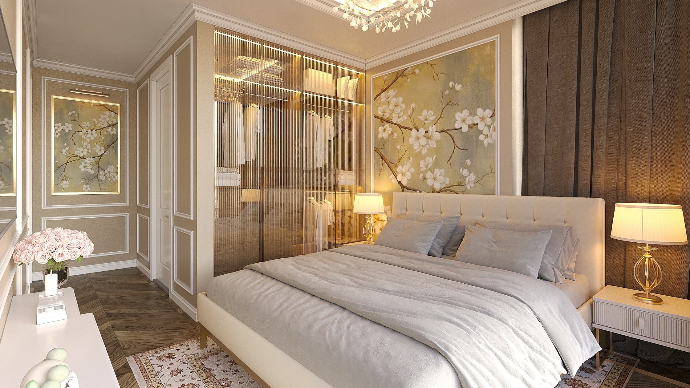 Nội thất căn hộ 2 phòng ngủ 1