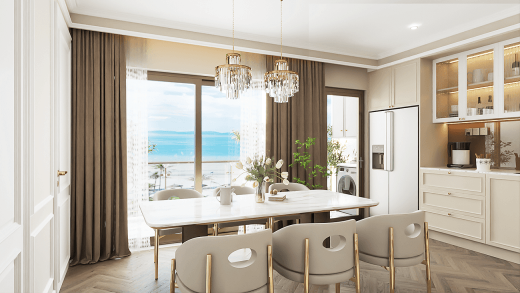 Nội thất căn hộ 3 phòng ngủ 1