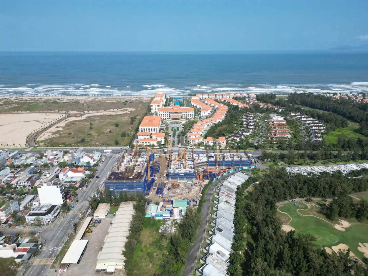 Tiến độ thi công Newtown Diamond